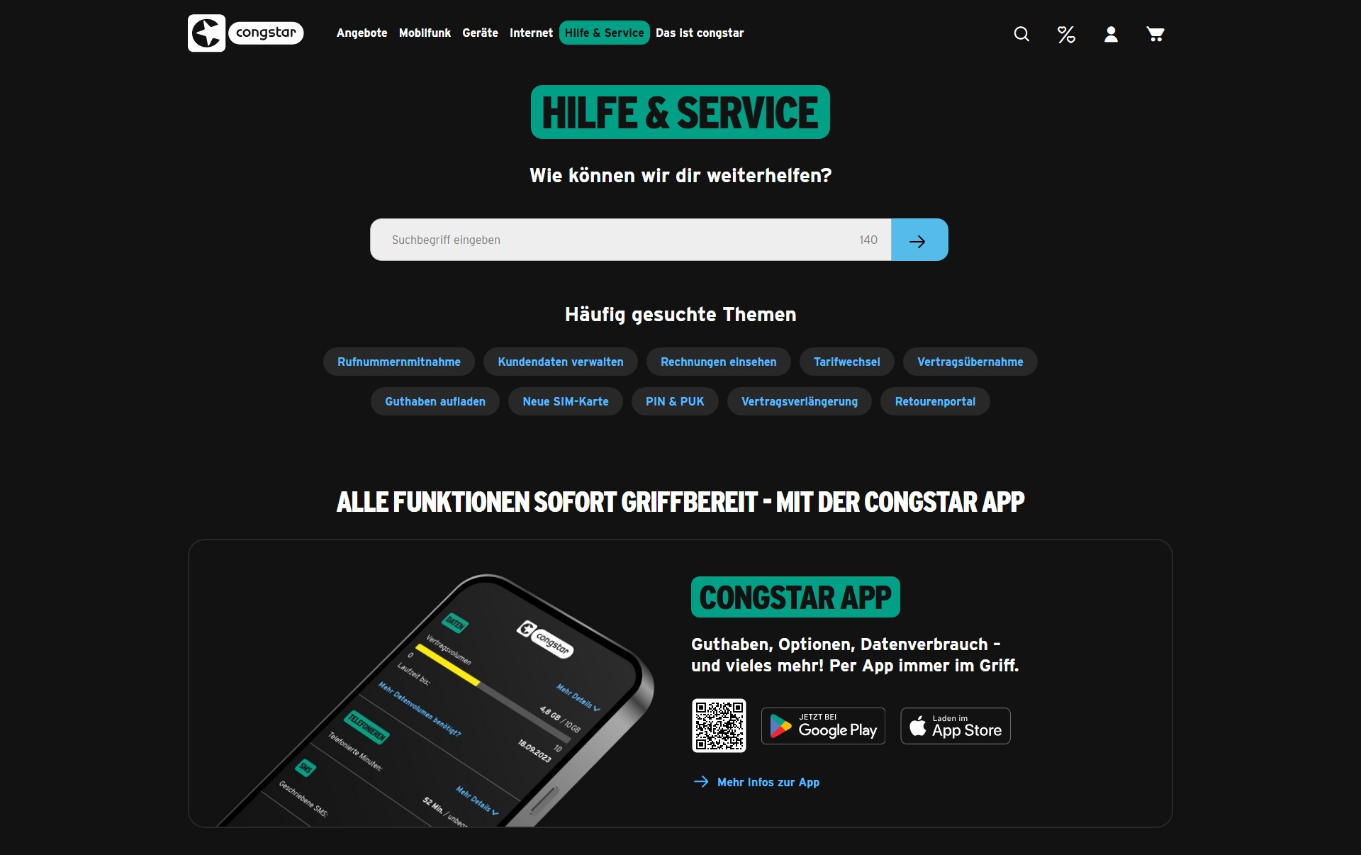 Congstar Kundenservice, Telefonnummer, Kontakt