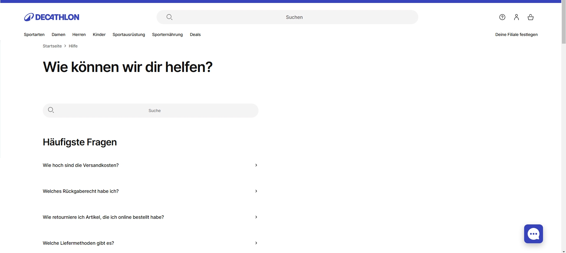 Decathlon Kundenservice, Telefonnummer, Kontakt