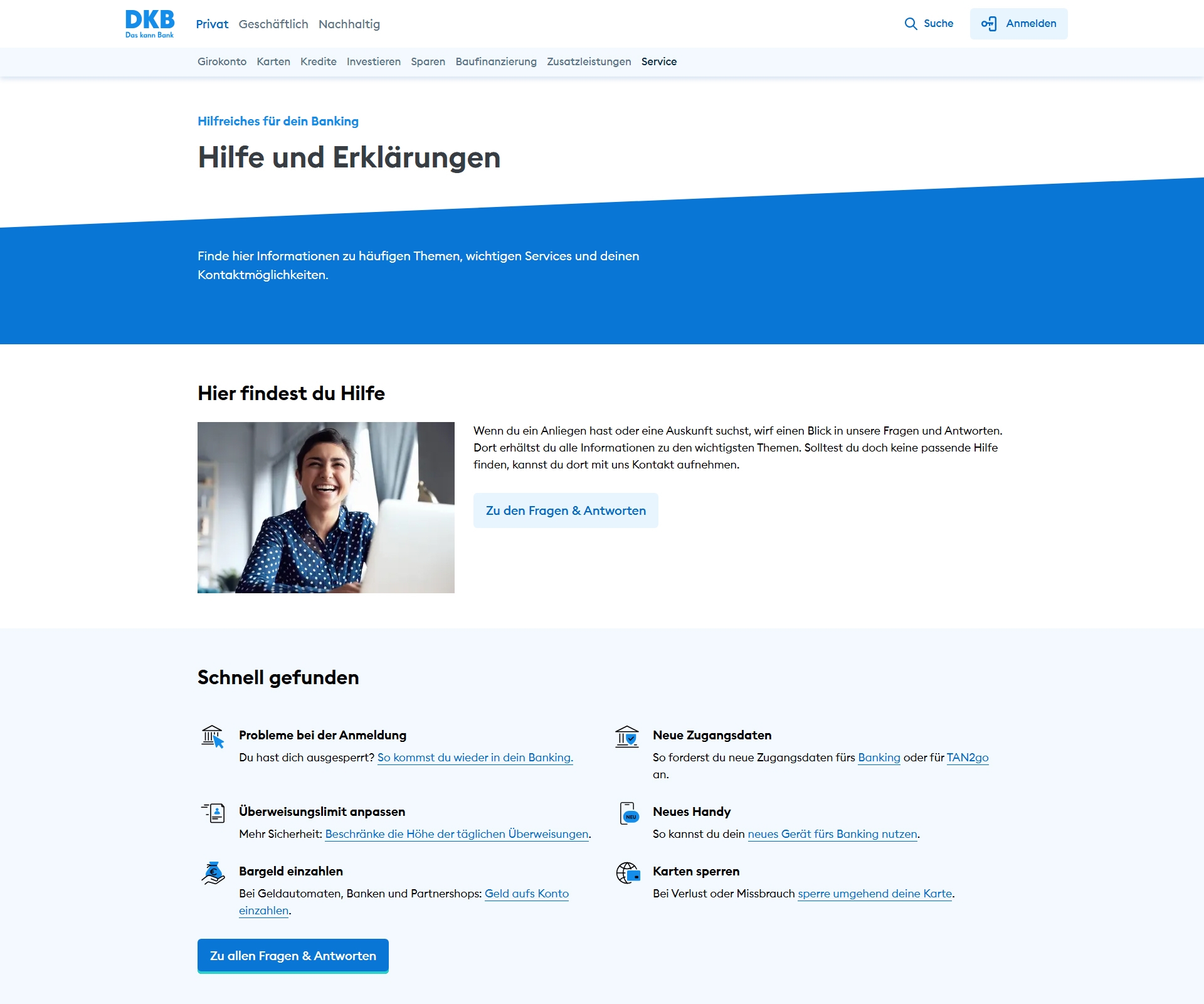 DKB Kundenservice, Telefonnummer, Kontakt