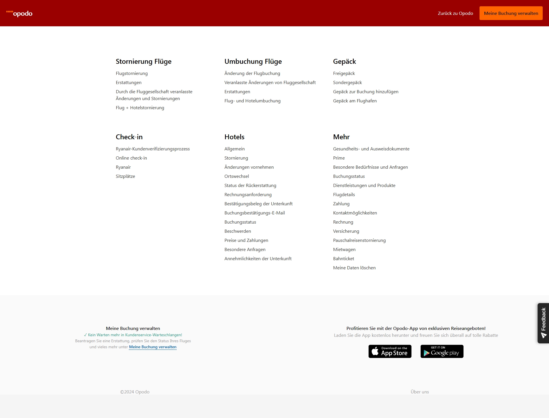 Opodo Kundenservice, Telefonnummer, Kontakt