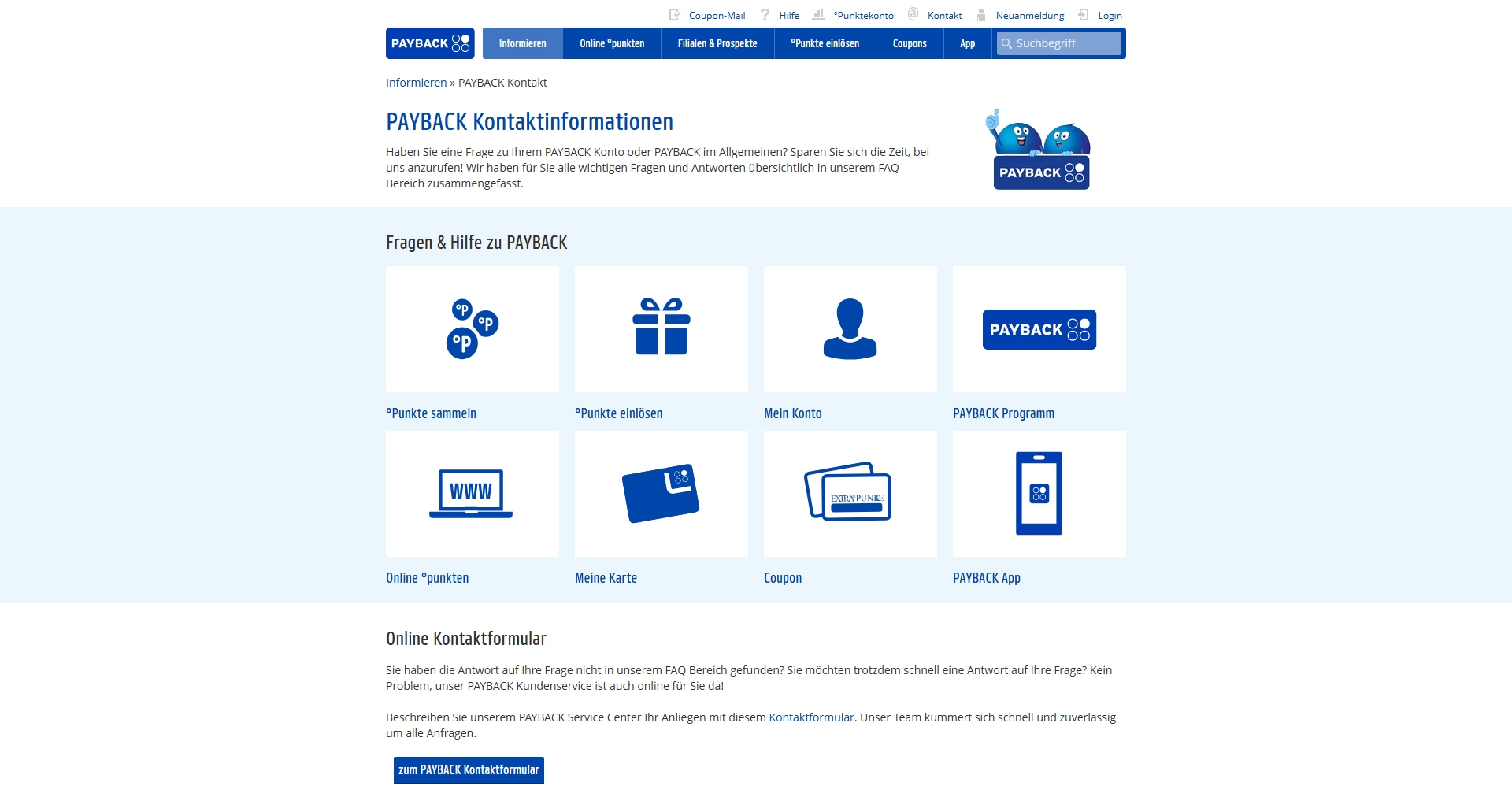 PAYBACK Kundenservice, Telefonnummer, Kontakt